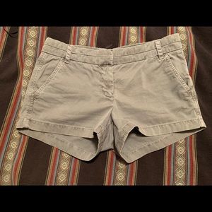 J Crew chino short grey size 6